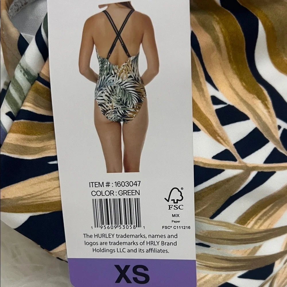 Hurley Tropical One Piece XS